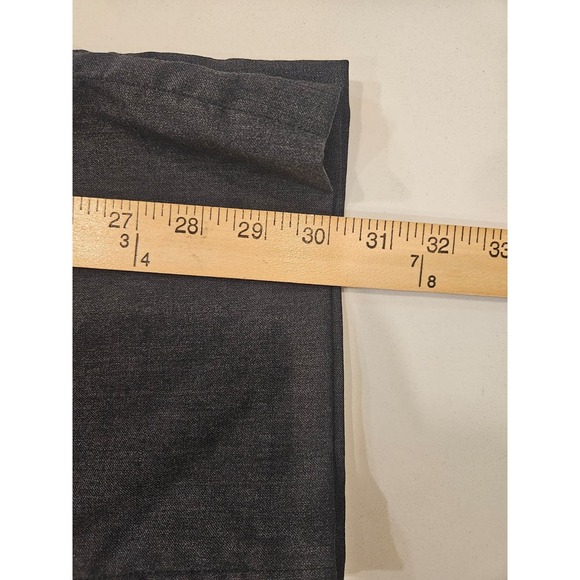 Isaia Napoli Aquaspider Dress Pants Mens 34x30 Dark Gray 100% Wool Italy Made - Picture 12 of 15